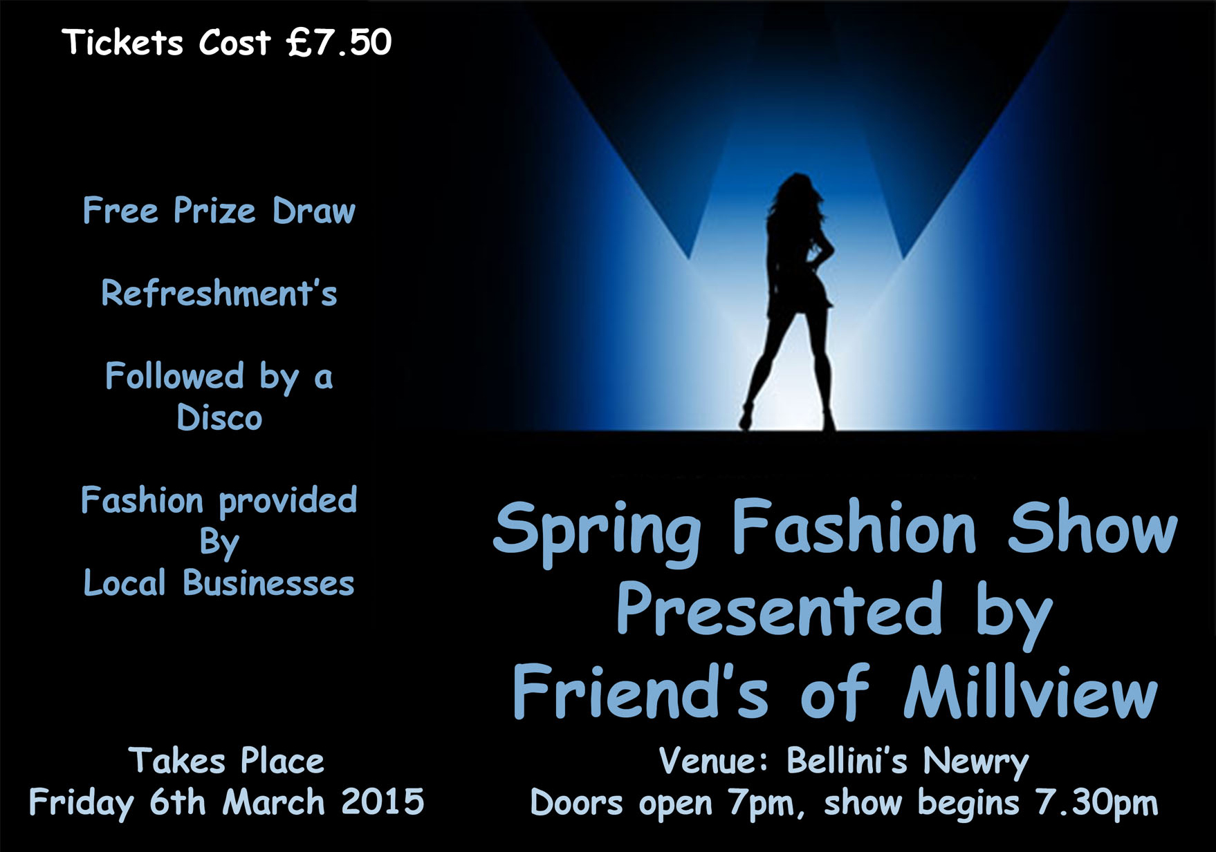 Friends of Millview Spring Fashion Show