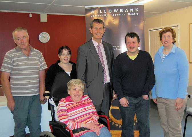 Edwin Poots Visteed Willowbank Community Resource Centre